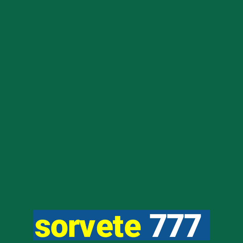 sorvete 777